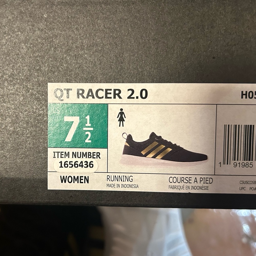 NWT Adidas QT Racer Sport 2.0 Women Athletic Shoes